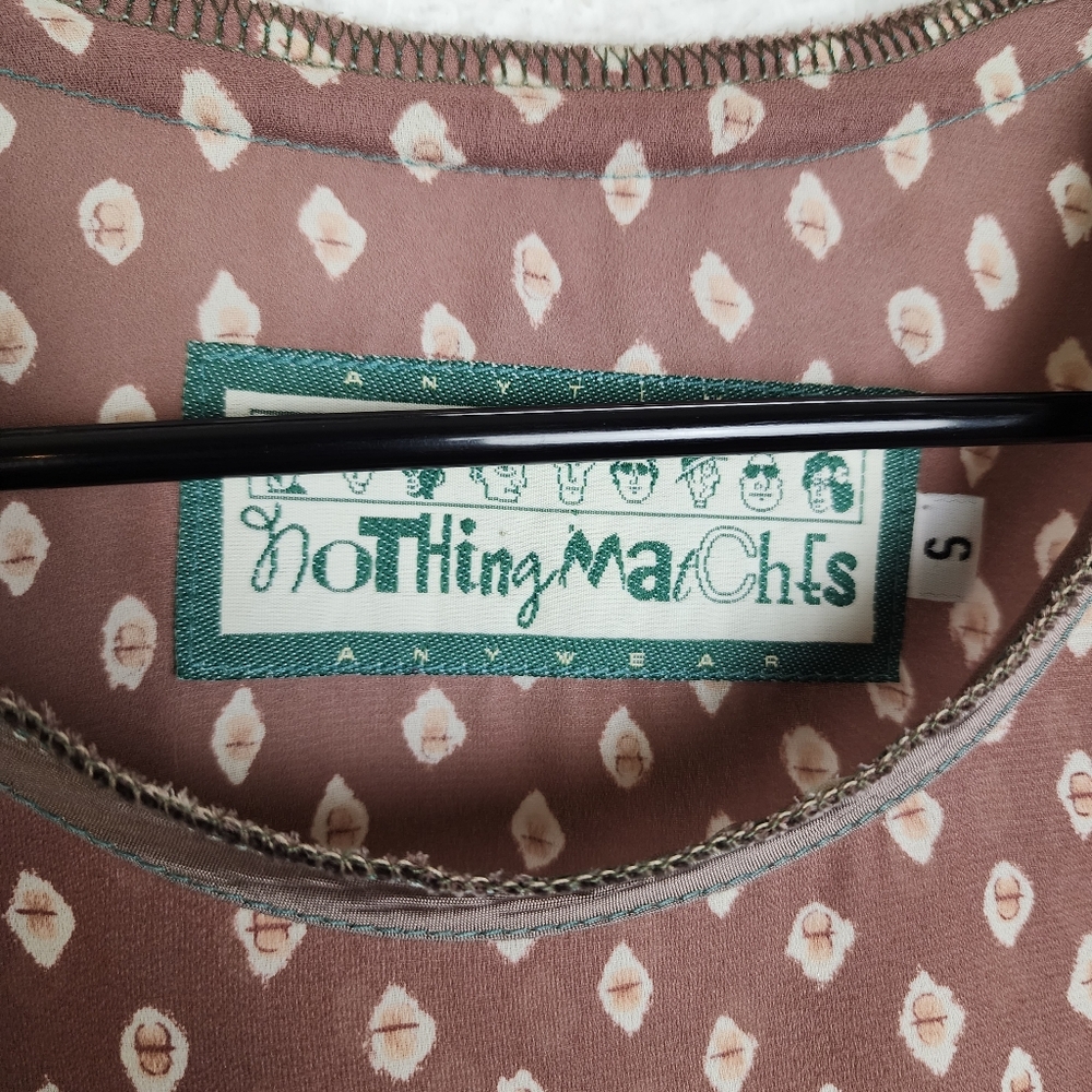 Vintage Nothing Matches Authentic Patchwork Cropp… - image 3